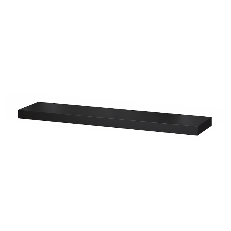 

Generic Wall Shelf Black-Brown 110X26cm