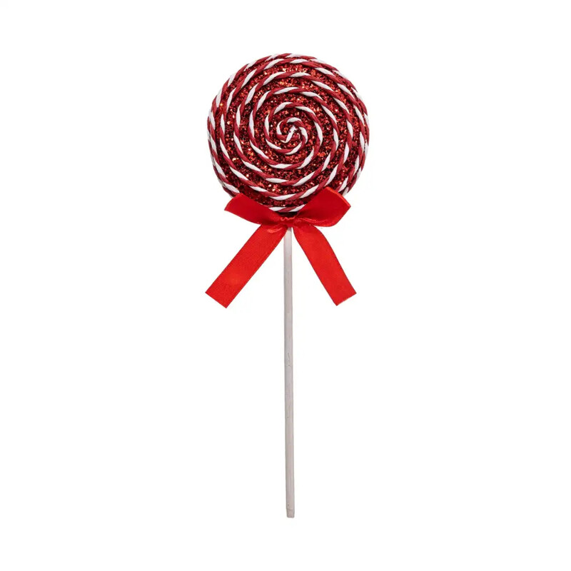

Generic Christmas Atmosphera Lollipop Polyfoam Hanging Tree Decor (28 cm, Red)
