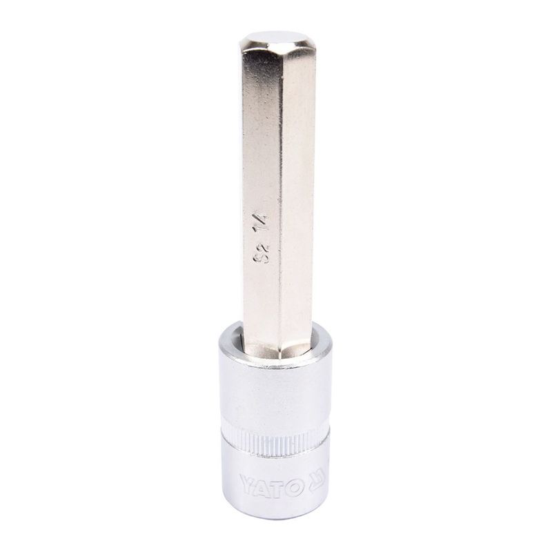 YATO Socket Bit 1/2" Hex 14mm L 100mm YT-04397