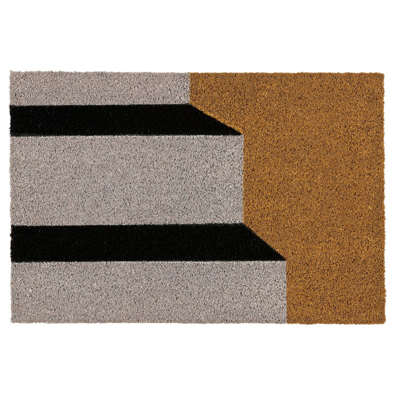 

Generic Door Mat Black White/Staircases 40X60cm