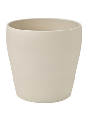 Plant pot, light beige, 19 cm