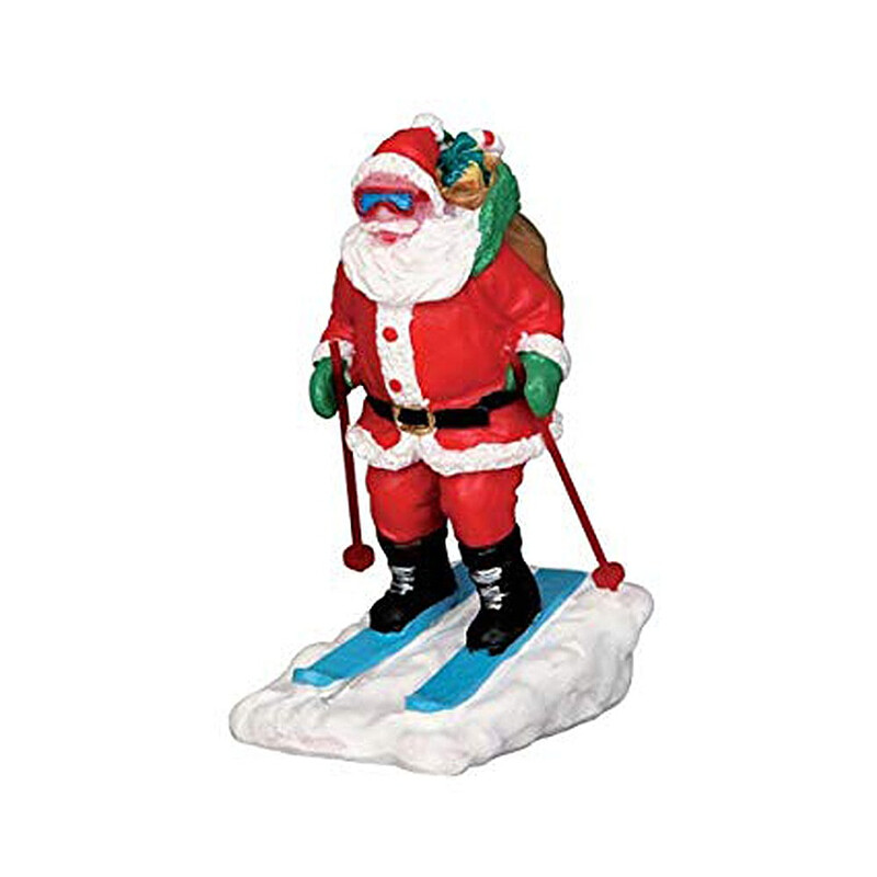 

Generic Christmas Lemax Xmas Village Santa Skier (8.00 x 3.70 x 5.50 cm)