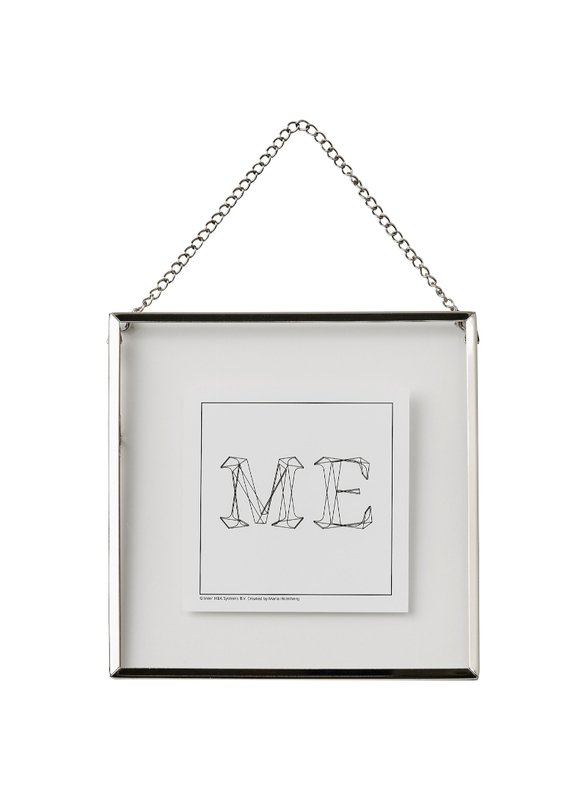 Frame, silver-colour, 16x16 cm