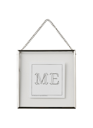 Frame, silver-colour, 16x16 cm