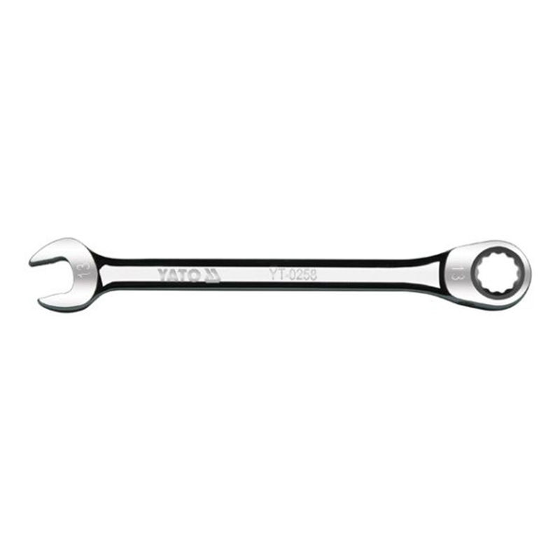 YATO Non-Slip Combination Ratchet Wrench 14mm YT-0259