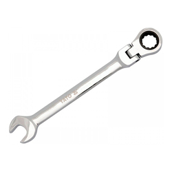 YATO Flexible Combination Ratchet Wrench 16mm W/Plastic Hanger YT-1682