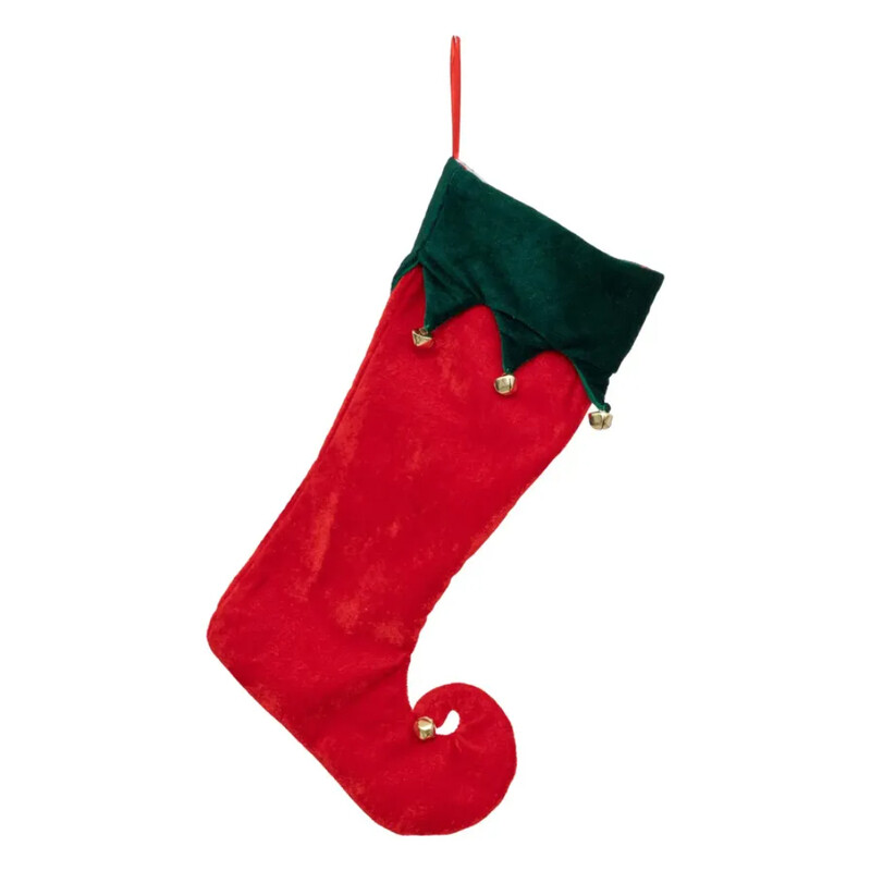 

Generic Christmas Atmosphera Elf Festive Stocking (26 x 2 x 42 cm)