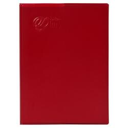 FIS 2024 Pocket Diary Arabic & English with PVC Soft Cover Maroon - FSDI09AE24MR