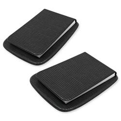 2 Pieces Table Note Pad, Colour Lizard Black - UANO081BK