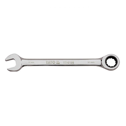 YATO Combination Ratchet Wrench 18mm W/Plastic Hanger YT-0199