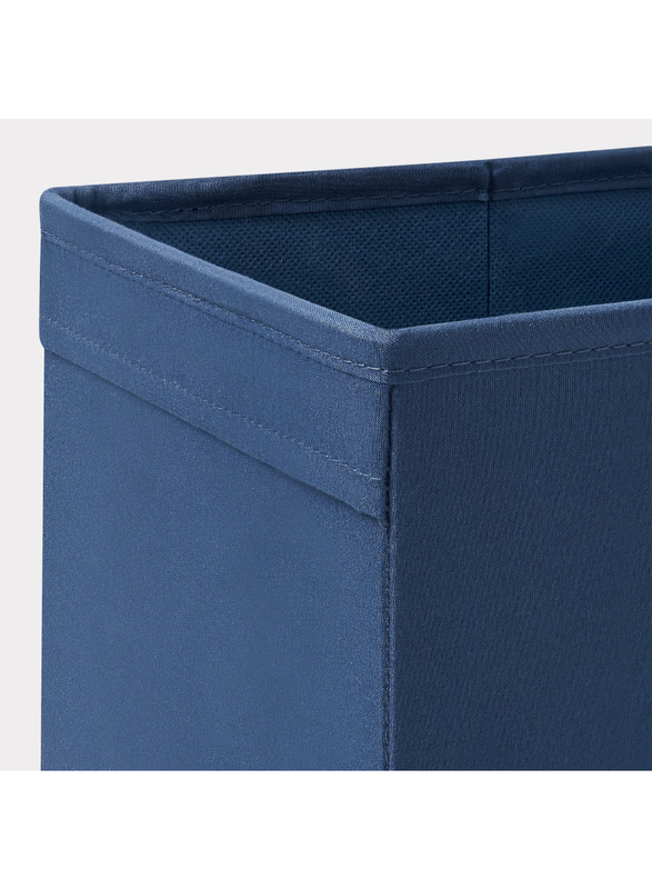 Box, set of 3, blue, 18x25x15 cm