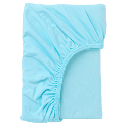 Fitted Sheet Blue 80X130cm