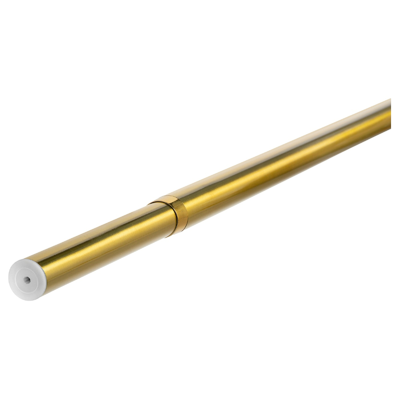 Curtain Rod Brass-Colour 210-385cm