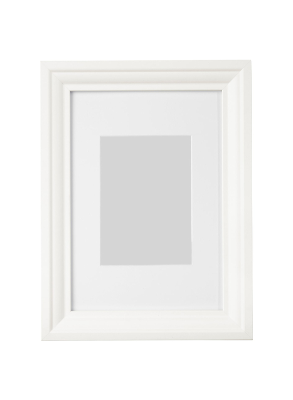 Frame, white, 21x30 cm