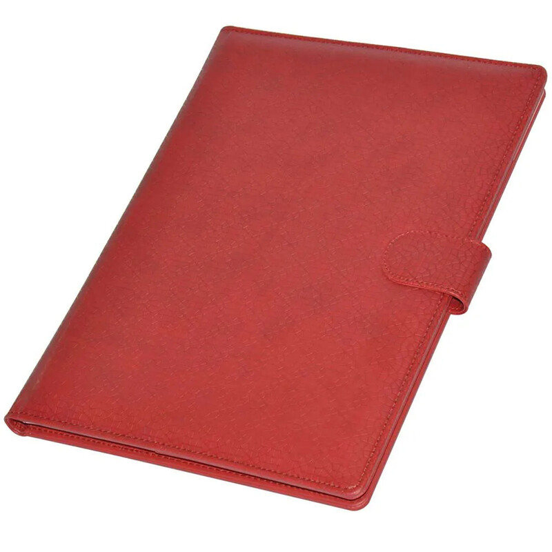 

Generic FIS Executive Folder with Writing Pad Italian PU 24x32cm, Maroon - FSGT2432PUMRD4