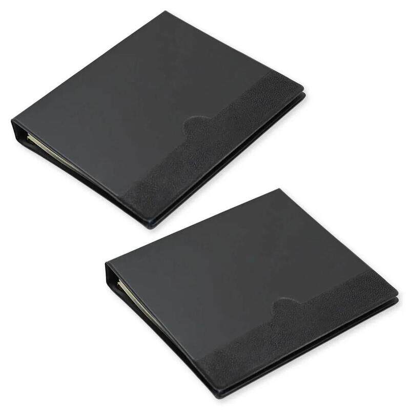 2 Pieces Telephone Address Book with Index (A to Z) Colour Hellas Black - UATL082BK