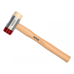 YATO PU & Nylon Head Mallet 22mm Wooden Handle YT-4630