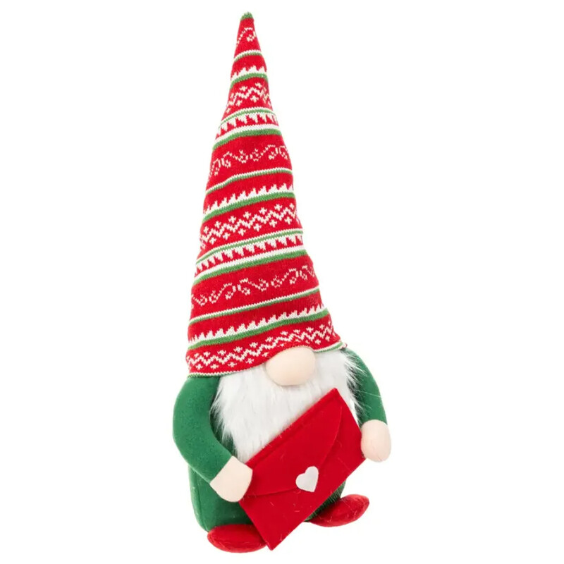 

Generic Christmas Atmosphera Gnome with Letter Decorative Plush (50 cm)