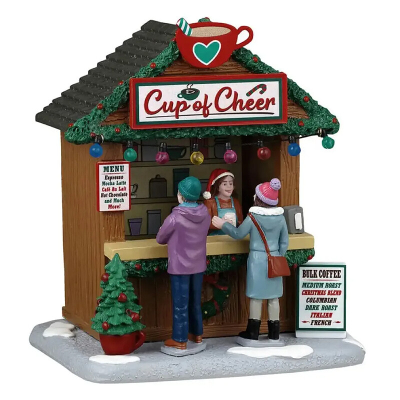 

Generic Christmas Lemax Resin Cup of Cheer Decoration (13.3 cm)