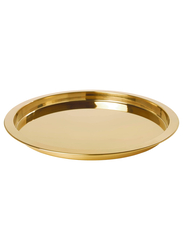 Tray, brass-colour, 38 cm