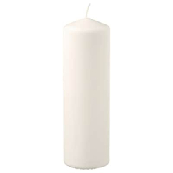 FENOMEN Unscented pillar candle, 23 cm