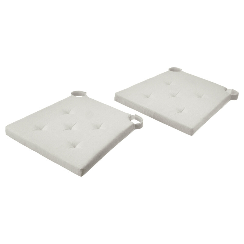 

Generic Chair Pad Natural 42/35X40X4cm