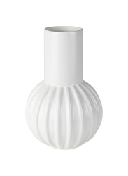 Vase, white, 27 cm