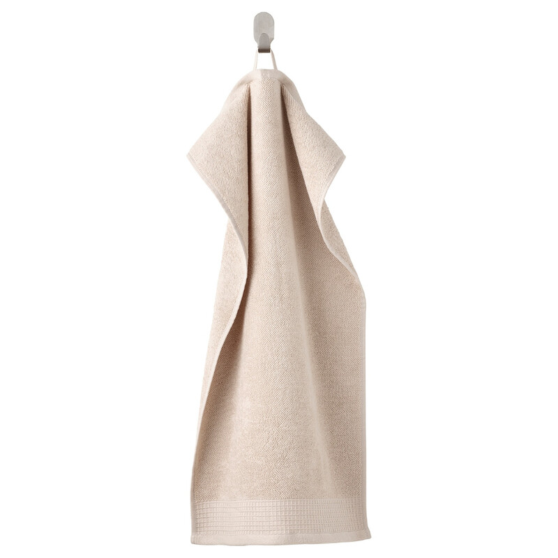 Hand Towel Light Grey/Beige 40X70cm