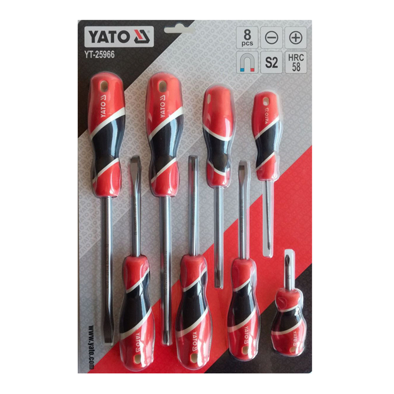 YATO Screwdriver Set 8pcs YT-25966