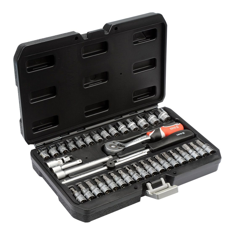 YATO Socket Set 38pcs/set 1/4" Dr 6pt BMC YT-14471