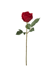 Artificial flower, in/outdoor/Rose red, 40 cm