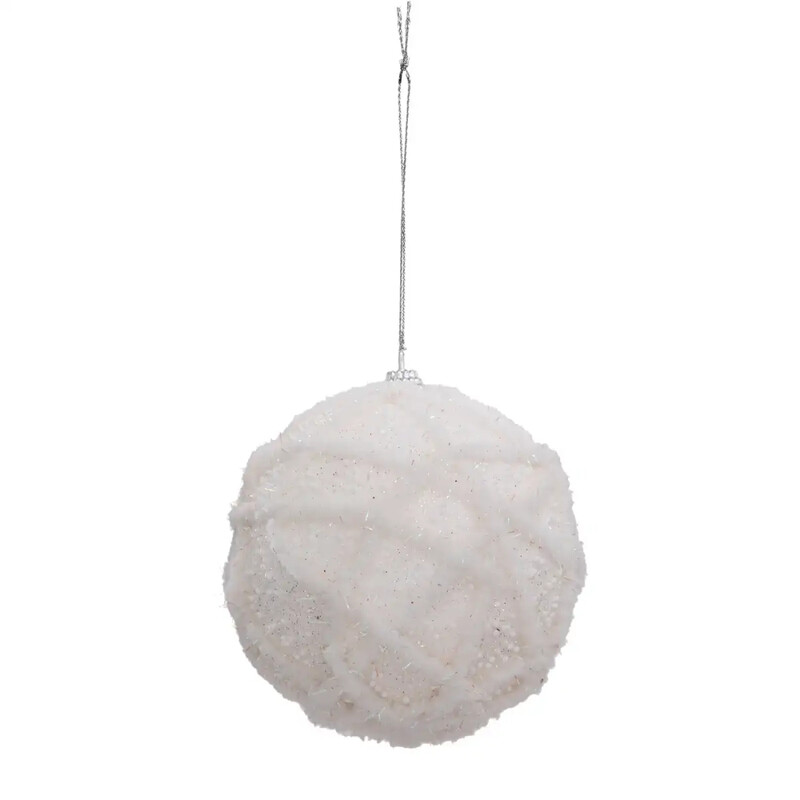 

Generic Christmas Atmosphera Polyethylene Bauble (10 cm, Iridescent)