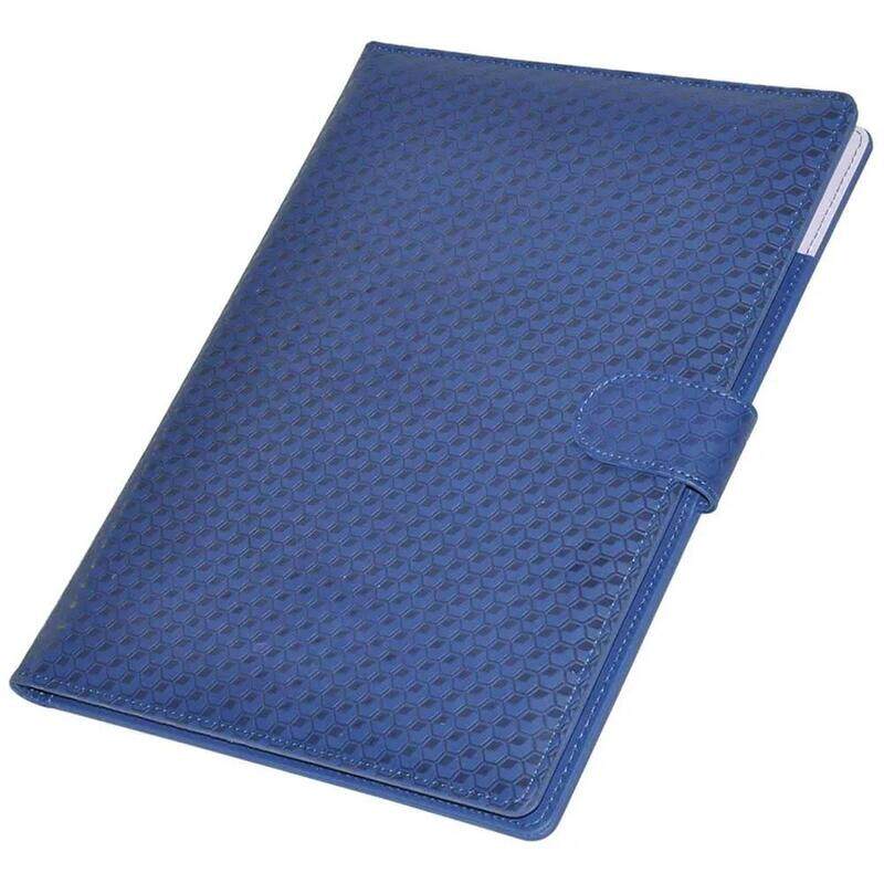 

Generic FIS Executive Folder with Writing Pad Italian PU 24x32cm, Blue - FSGT2432PUBLD3