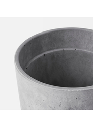 Plant pot, in/outdoor light grey, 9 cm