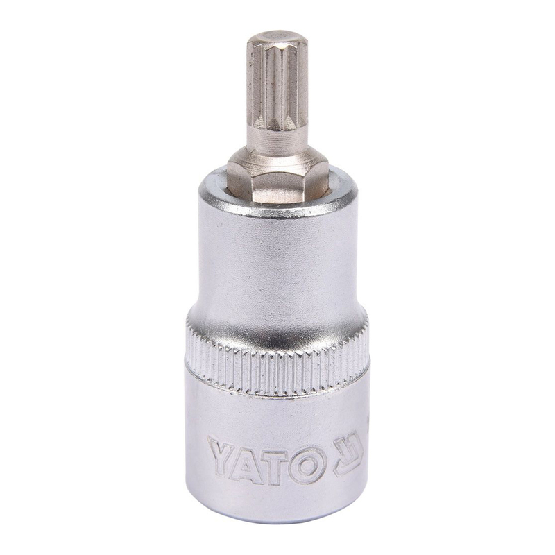 YATO Socket Bit 1/2" Spline M8 L 50mm YT-04342