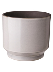 Plant pot, in/outdoor/grey/beige, 15 cm