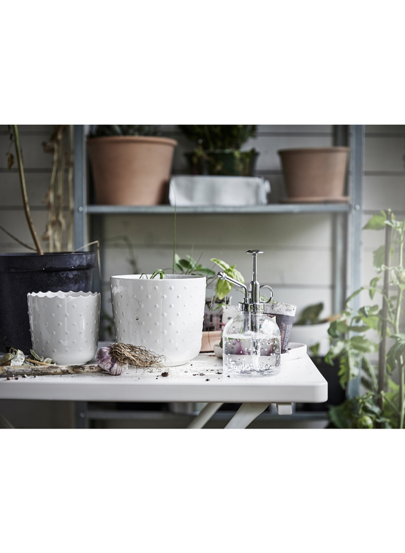 Plant pot, in/outdoor off-white, 12 cm