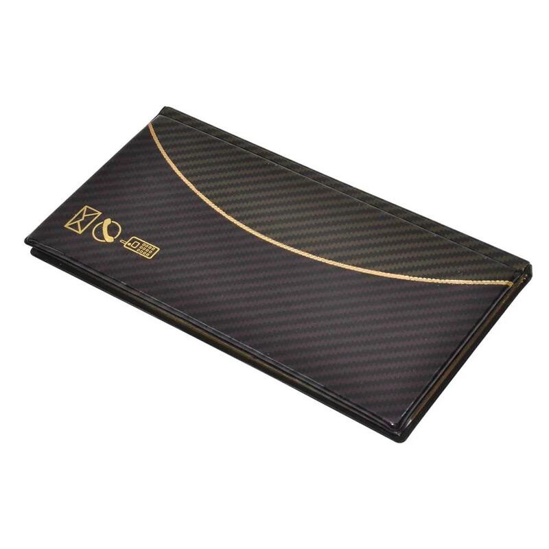 FIS Address Book Arabic with PVC Cover, with Gilding, 120 x 240 mm Size, 60 Sheets - FSAD12X24AGN