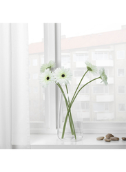 Artificial flower, Gerbera/white, 50 cm