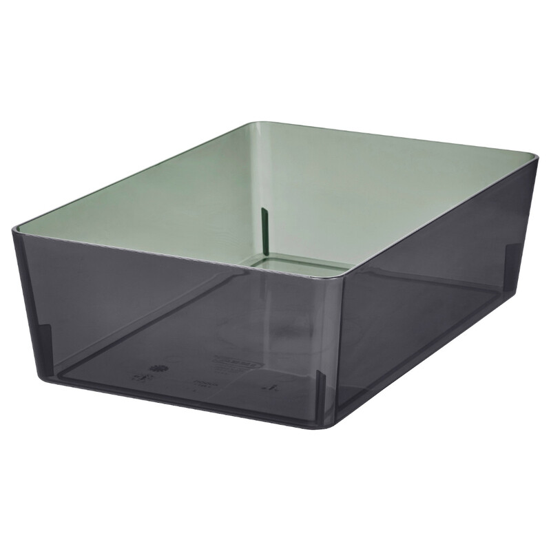 

Generic Box Transparent Black 18X26X8cm