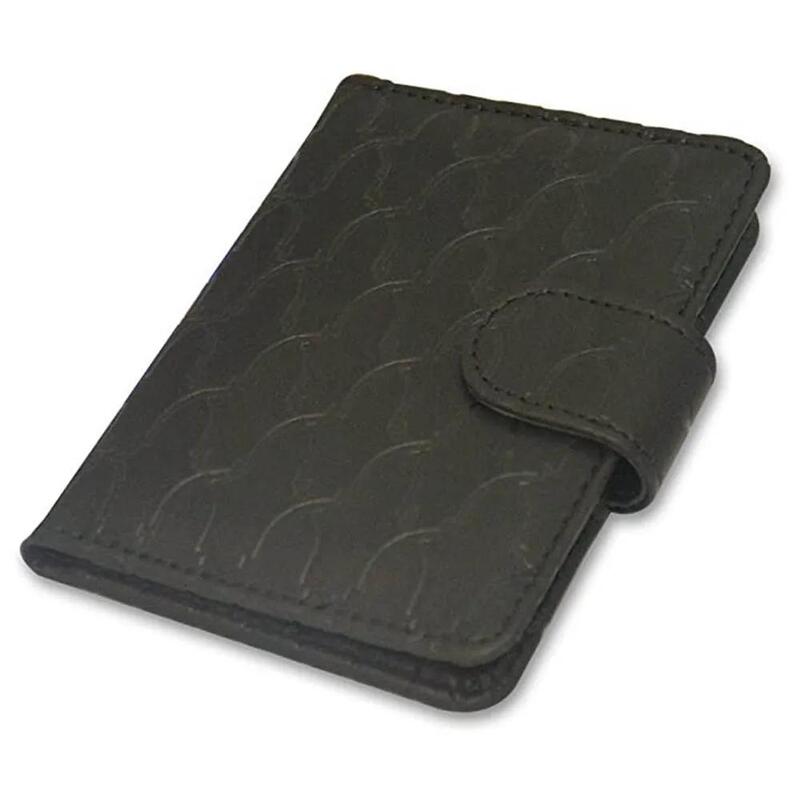 FIS Executive Card Holder Italian PU Padded Cover, Black Color, 88 x 108 mm, 6 Pockets & Gift Box - FSNCEX16BKD1