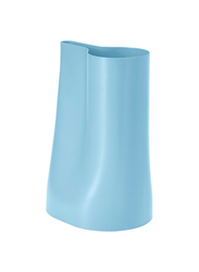 Vase/watering can, light blue, 17 cm