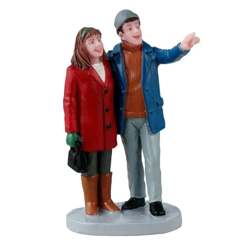 

Generic Christmas Lemax Resin Christmas Date Figurines Decoration (7.2 cm)