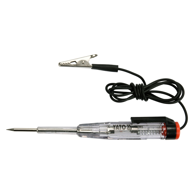 YATO Automotive Circuit Tester 12-240VDC Sliding Card w/2 Starples YT-2865