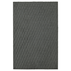 Door Mat Indoor Dark Grey 60X90cm