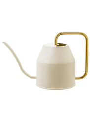 Watering can, ivory/gold-colour, 0.9 l