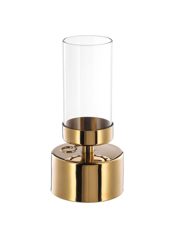 

Vinter 2018 Lantern for tealight, gold-colour, 19 cm