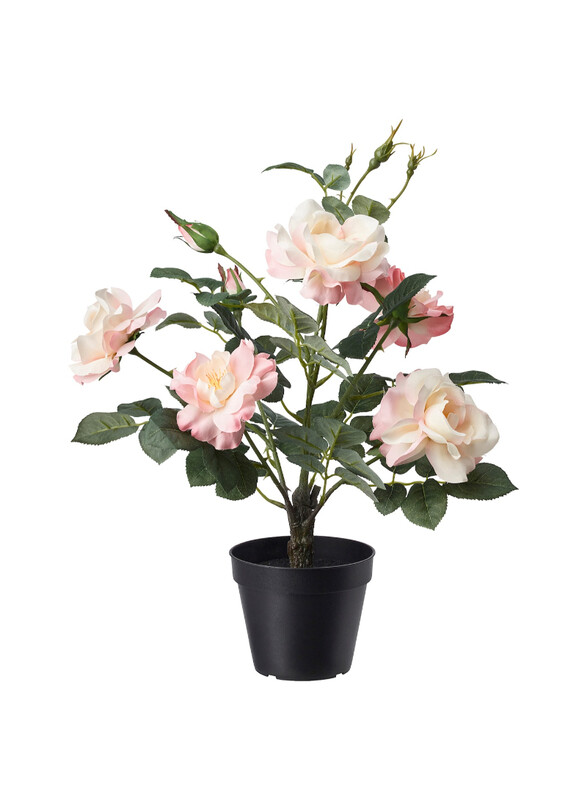 

FEJKA Artificial potted plant, in/outdoor/Rose pink, 12 cm