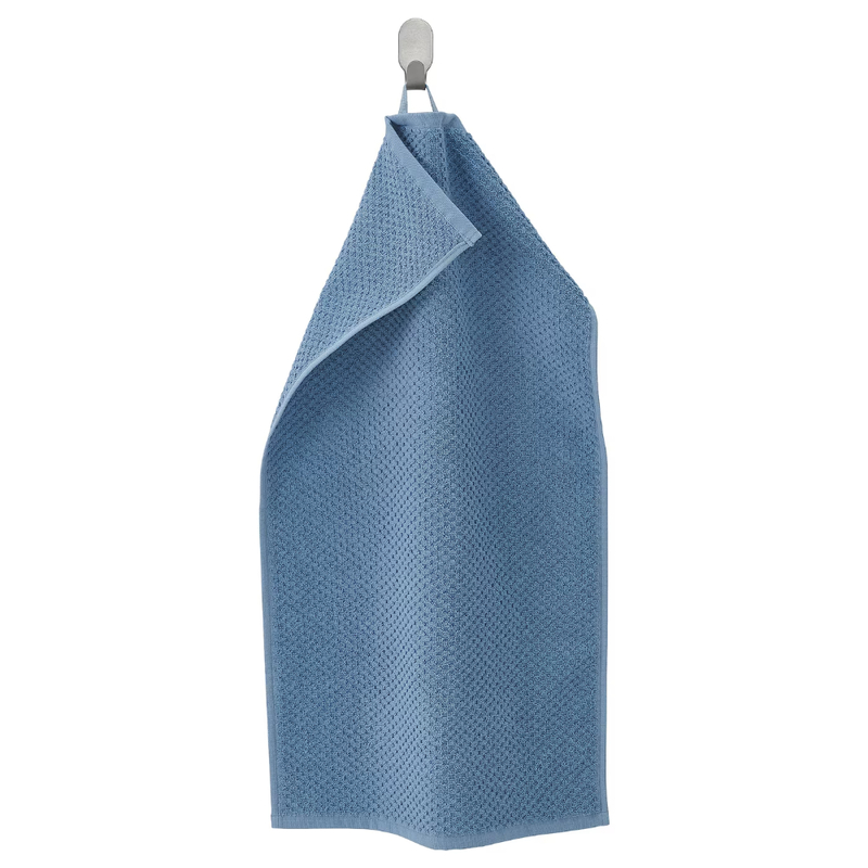 GULVIAL Hand towel, dark grey-blue, 40x70 cm