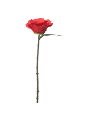 Artificial flower, in/outdoor/Camellia red, 28 cm